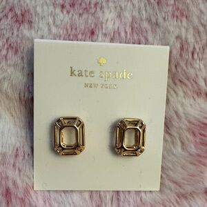 Kate Spade Geometric Gold Earrings